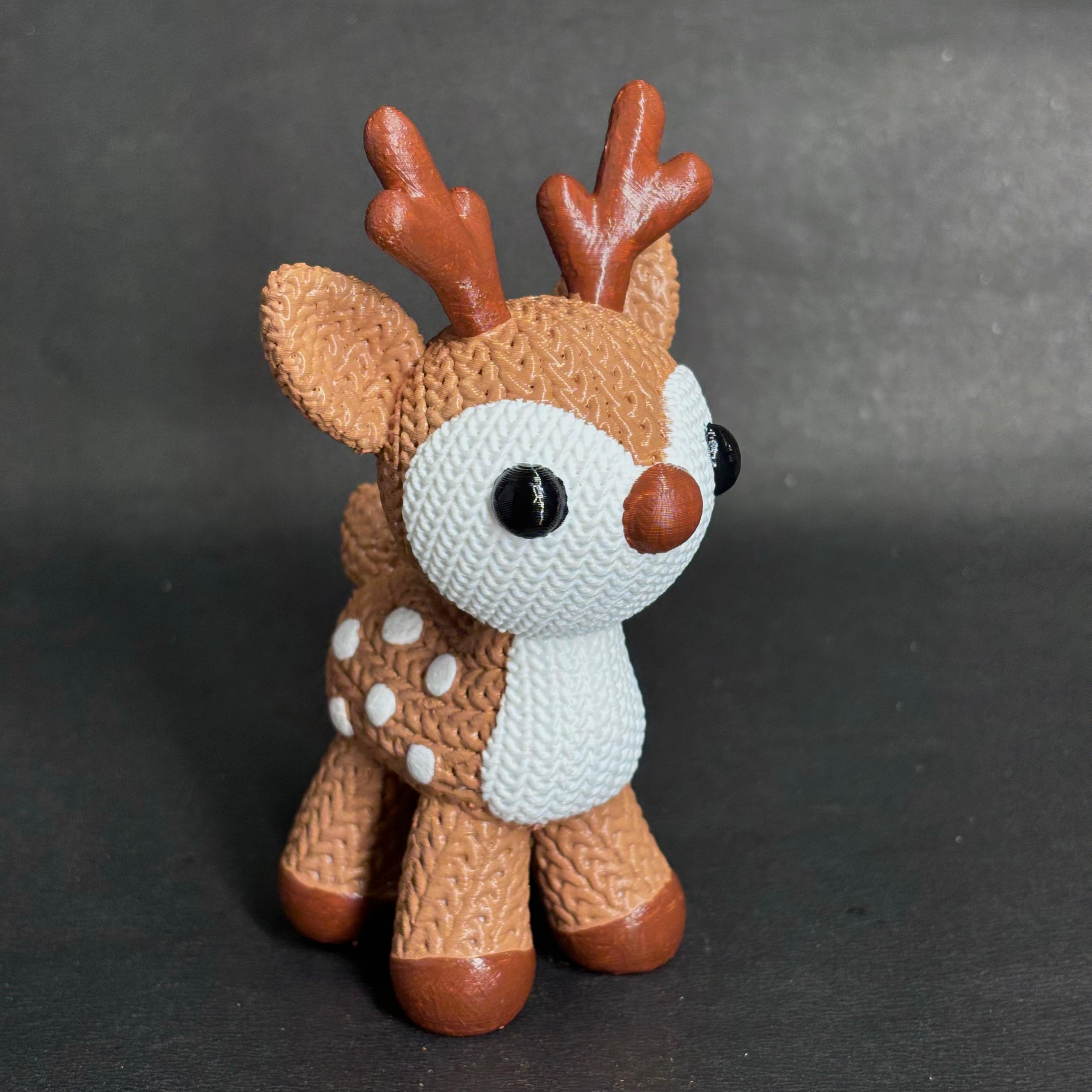 Knitted Deer